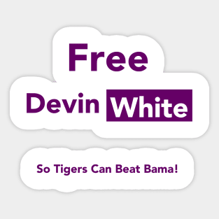 Free Devin White Sticker